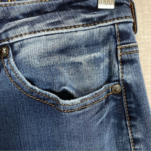 American Eagle 360 Extreme Flex Slim Jeans Sz 29X32 Medium Wash Faded - Picture 8 of 13